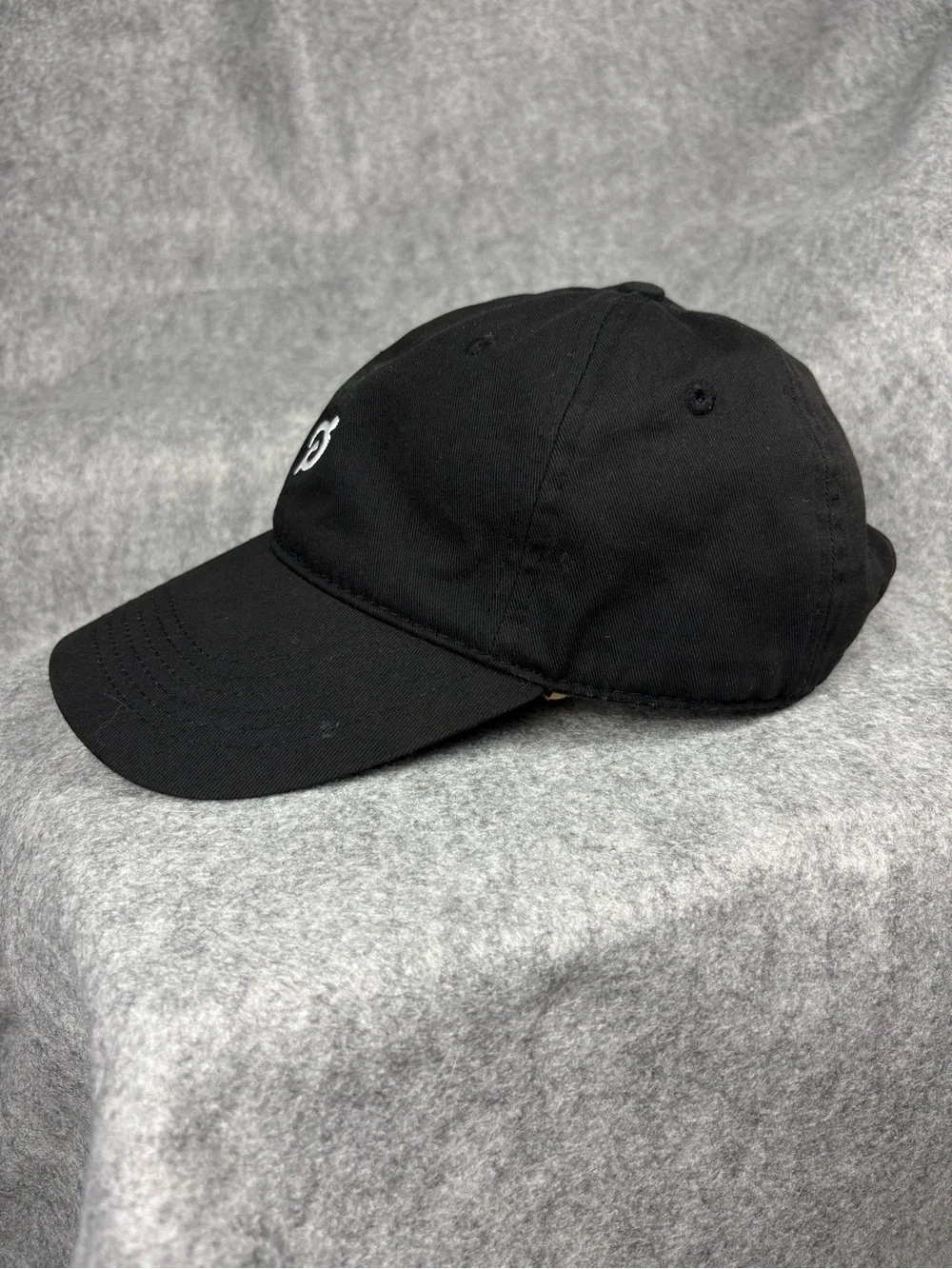 Peloton Black Logo Adjustable Dad Hat Cotton Strapback Cap